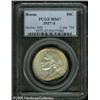 Image 3 : 1937-S 50C  Boone MS67 PCGS. Very lightly toned wit