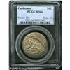 Image 1 : 1925-S 50C  California MS66 PCGS. Superb mint luste