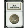 Image 1 : 1893 50C  Columbian MS65 NGC. A lustrous and suitab