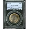 Image 1 : 1936 50C  Long Island MS66 PCGS. Pale olive-mauve t