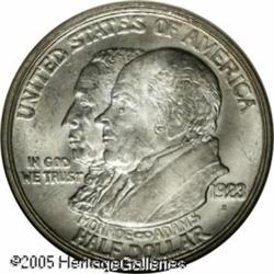 1923-S 50C  Monroe MS65 NGC. One of the more signif