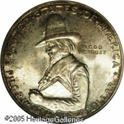 1920 50C  Pilgrim MS67 NGC. Outstanding luster char