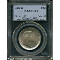 1926 50C  Sesquicentennial MS64 PCGS. Light rose co