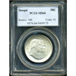1926 50C  Sesquicentennial MS64 PCGS. Mostly brilli