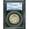 Image 3 : 1927 50C  Vermont MS67 PCGS. Delicate silver-gray a