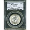 Image 1 : 1954-S 50C  Washington-Carver MS66 PCGS. Lustrous s