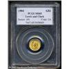 Image 3 : 1904 G$1  Lewis and Clark MS65 PCGS. Bright and lus