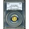 Image 3 : 1904 G$1  Lewis and Clark MS65 PCGS. Rich reddish p