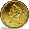 Image 3 : 1904 $5  PR64 Cameo PCGS. A deeply reflective proof
