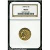 Image 1 : 1909-D $5  MS63 NGC. More lustrous than the typical