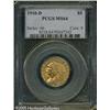 Image 3 : 1910-D $5  MS64 PCGS. This is an appealing example