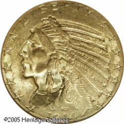 1914-S $5  MS65 NGC. The 1914-S Indian Half Eagle i