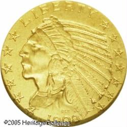 1908 $5  PR67 NGC. Soon after Augustus Saint-Gauden