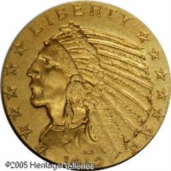 1912 $5  PR65 NGC. The Philadelphia mint reported 1