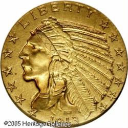 1913 $5  PR66 NGC. Of the 99 proofs struck in 1913