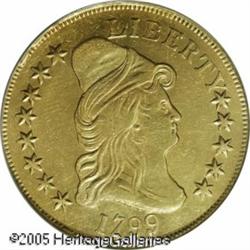 1799 $10  Small Stars Obverse--Obverse Repaired--NCS.