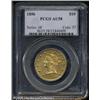 Image 1 : 1856 $10  AU58 PCGS. Well struck and retaining a pa