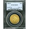 Image 1 : 1856-S $10  XF45 PCGS. This relatively available No