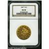 Image 3 : 1867 $10  AU58 NGC. The 1867 is a well-known and ve