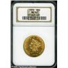 Image 1 : 1879 $10  MS62 NGC. Brassy-gold surfaces display sc
