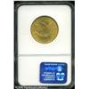 Image 2 : 1900 $10  MS63 NGC. Set in bright orange-gold with