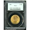 Image 1 : 1901 $10  MS63 PCGS. Well struck and lustrous, with
