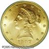 Image 1 : 1907-D $10  MS64 PCGS. Orange-gold luster in the fi