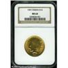 Image 3 : 1907 $10  No Motto MS64 NGC. Bright champagne-gold