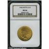 Image 3 : 1908 $10  Motto MS66 NGC. The 1908 is the first iss