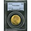 Image 3 : 1910-D $10  MS65 PCGS. Satiny luster throughout and