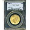 Image 1 : 1916-S $10  MS62 PCGS. Well struck, with apricot-go