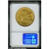 Image 2 : 1851 $20  AU55 NGC. A pleasing early date Double Ea