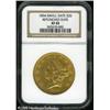 Image 1 : 1854 $20  Small Date XF45 NGC. Breen-7167. Repunche
