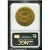 Image 2 : 1857 $20  AU58 NGC. An attractive orange-gold Doubl