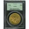 Image 3 : 1859 $20  AU55 PCGS. A scarcer date in high circula
