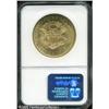 Image 2 : 1861 $20  AU58 NGC. This Civil War issue retains co