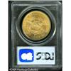 Image 4 : 1861-S $20  AU58 PCGS. Boldly struck for this scarc