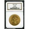 Image 3 : 1862-S $20  AU58 NGC. Here is a memorable example o