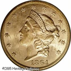 1864-S $20  MS62 PCGS. The popularity of Civil War