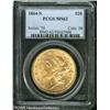 Image 3 : 1864-S $20  MS62 PCGS. The popularity of Civil War