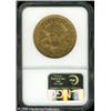 Image 2 : 1868 $20  XF45 NGC. A straw-gold Double Eagle that