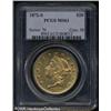 Image 3 : 1872-S $20  MS61 PCGS. A frosty and lustrous coin t