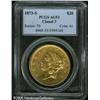 Image 1 : 1873-S $20  Closed 3 AU53 PCGS. Flashes of luster a