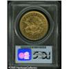 Image 2 : 1873-S $20  Closed 3 AU53 PCGS. Flashes of luster a