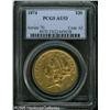 Image 1 : 1874 $20  AU53 PCGS. An underrated date that is oft