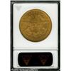 Image 2 : 1874-S $20  MS60 ANACS. Fully lustrous with rich or