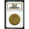 Image 1 : 1875-CC $20  AU53 NGC. Bright canary-gold luster ou