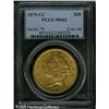 Image 3 : 1875-CC $20  MS62 PCGS. Typically well struck with