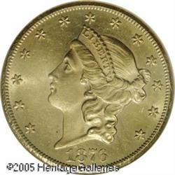 1876-CC $20  MS62 NGC. Ex: Eagle Collection. This i