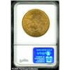Image 2 : 1876-S $20  MS61 NGC. Lustrous with well struck sur